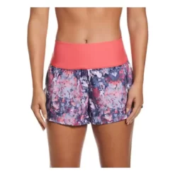 Women's Nike Earth Dye High Waist Boardshorts Swimsuit