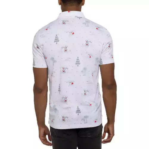Men's TravisMathew Wee Bit Of Fun Polo - Image 2