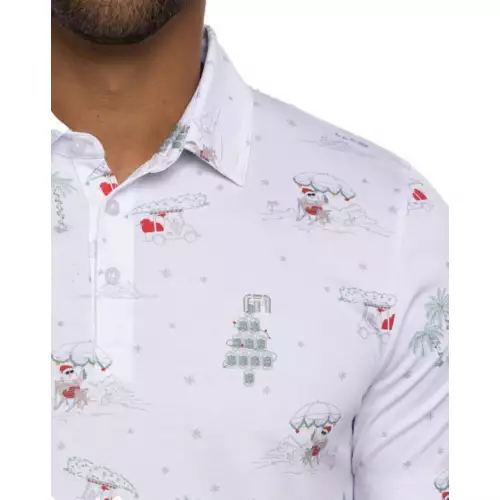 Men's TravisMathew Wee Bit Of Fun Polo - Image 3