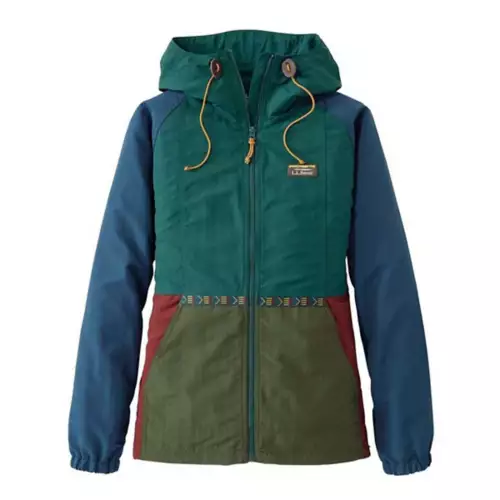Women's L.L.Bean Multi-Color Mountain Classic Rain Jacket