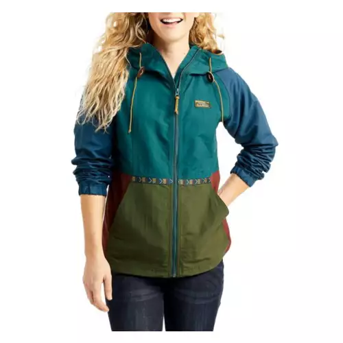 Women's L.L.Bean Multi-Color Mountain Classic Rain Jacket - Image 2