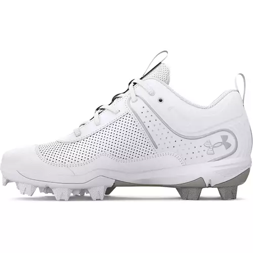 Girls' Under Armour Logo Glyde RM Jr. Molded Softball Cleats - Image 4
