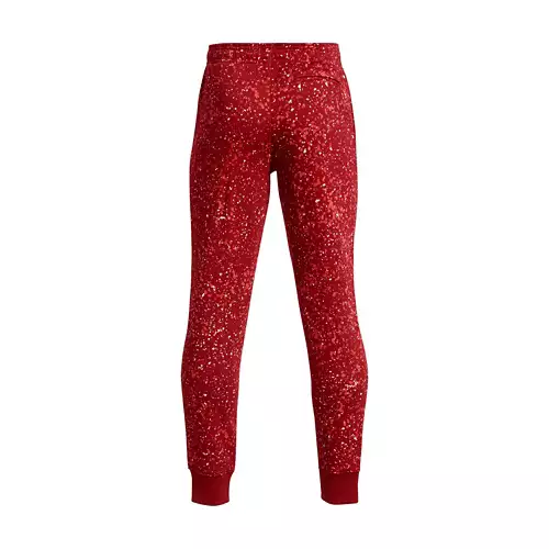 Boys' Under Armour UA Rival Fleece Printed Joggers - Image 2