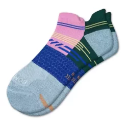 Women's Bombas Randomfeed Stripe Ankle Running Socks