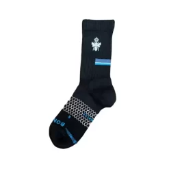 Adult Bombas Solid Stripe Crew Socks