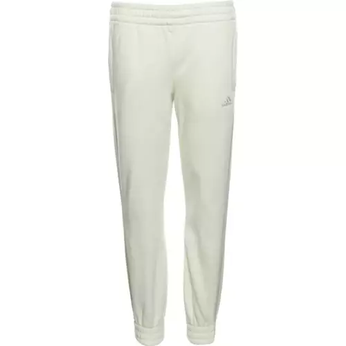 Girls' Adidas 6 Stripe Fleece Joggers