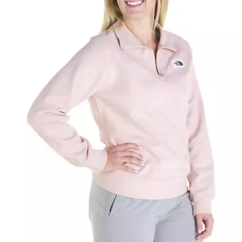 Women's The North Face Heritage Patch 1/4 Zip Pullover - Image 4