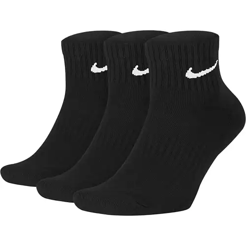 Adult Nike Everyday Cushion Ankle 3 Pack Quarter Socks